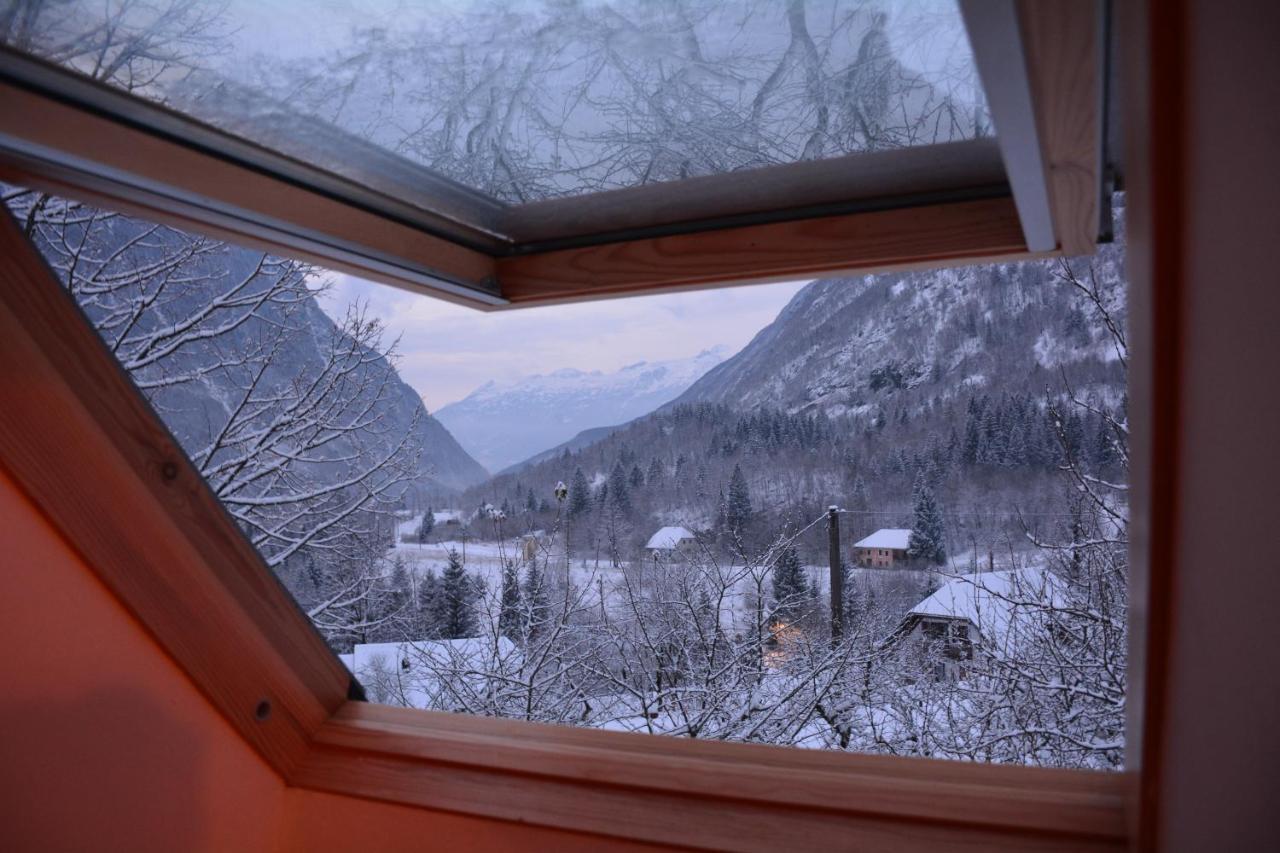 Rustic Apartment Petra Soča Eksteriør bilde