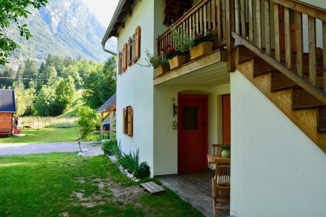 Rustic Apartment Petra Soča Eksteriør bilde