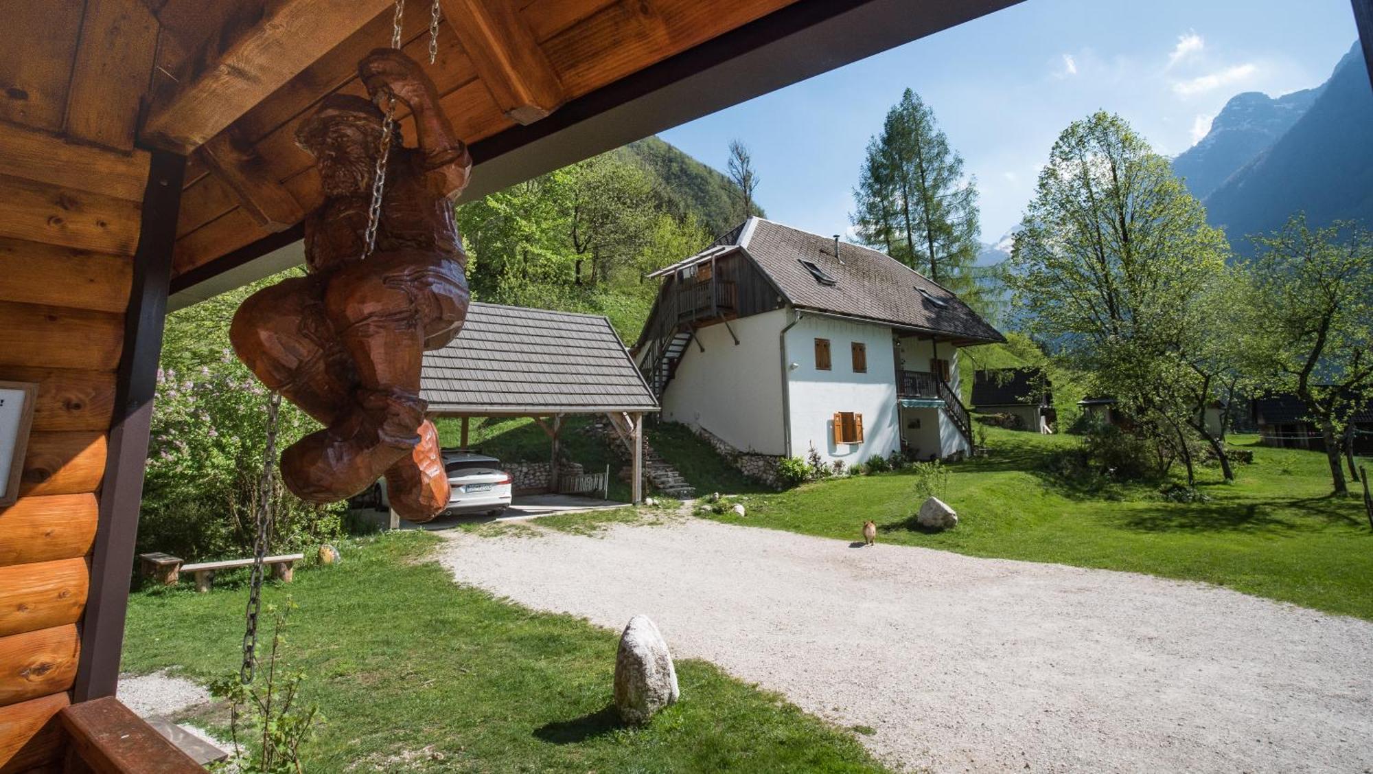 Rustic Apartment Petra Soča Eksteriør bilde