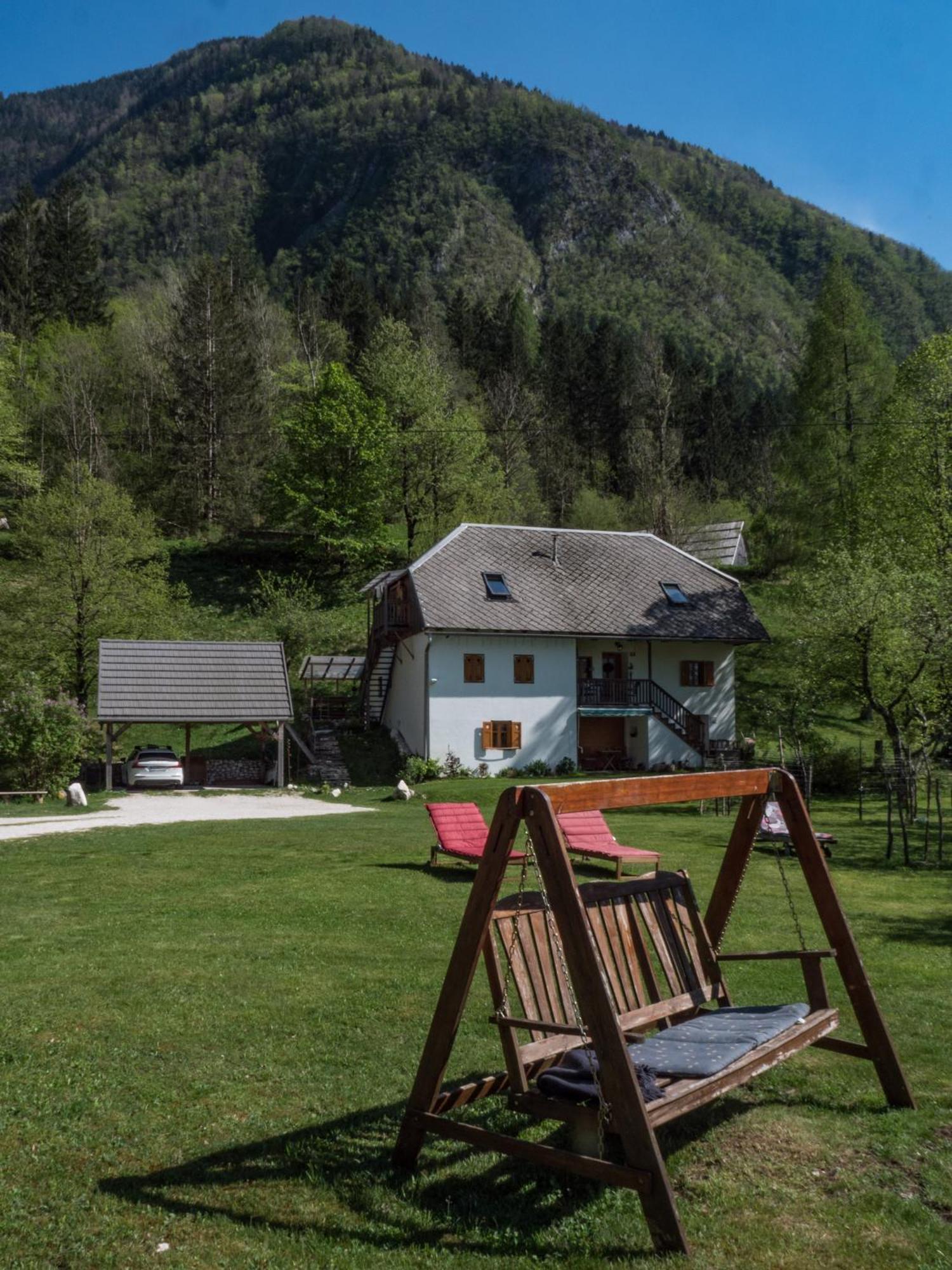 Rustic Apartment Petra Soča Eksteriør bilde